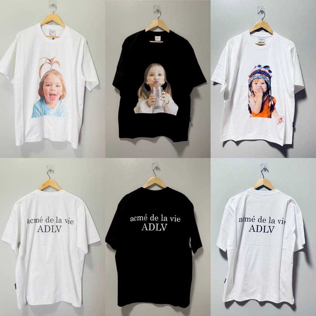 เสื้อยืด ADLV BABY FACE SHORT SLEEVE  T-SHIRT oversize.       📌(ทักเชทก่อนสั่งซื้อ)  