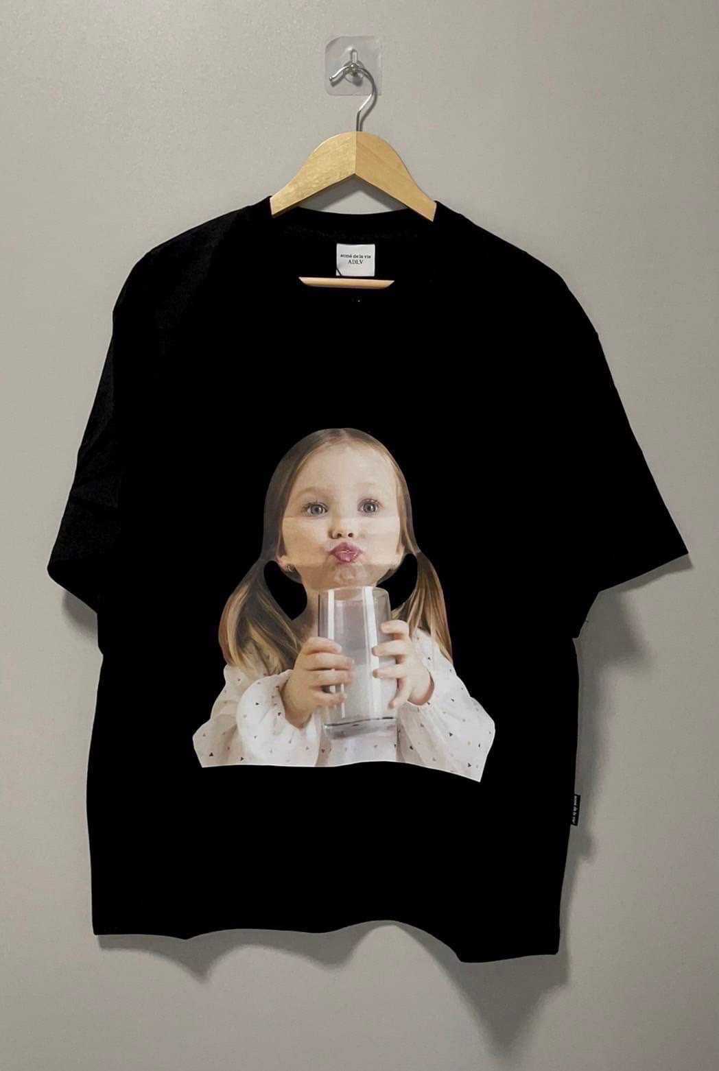 เสื้อยืด ADLV BABY FACE SHORT SLEEVE  T-SHIRT oversize.     📌(ทักเชทก่อนสั่งซื้อ)