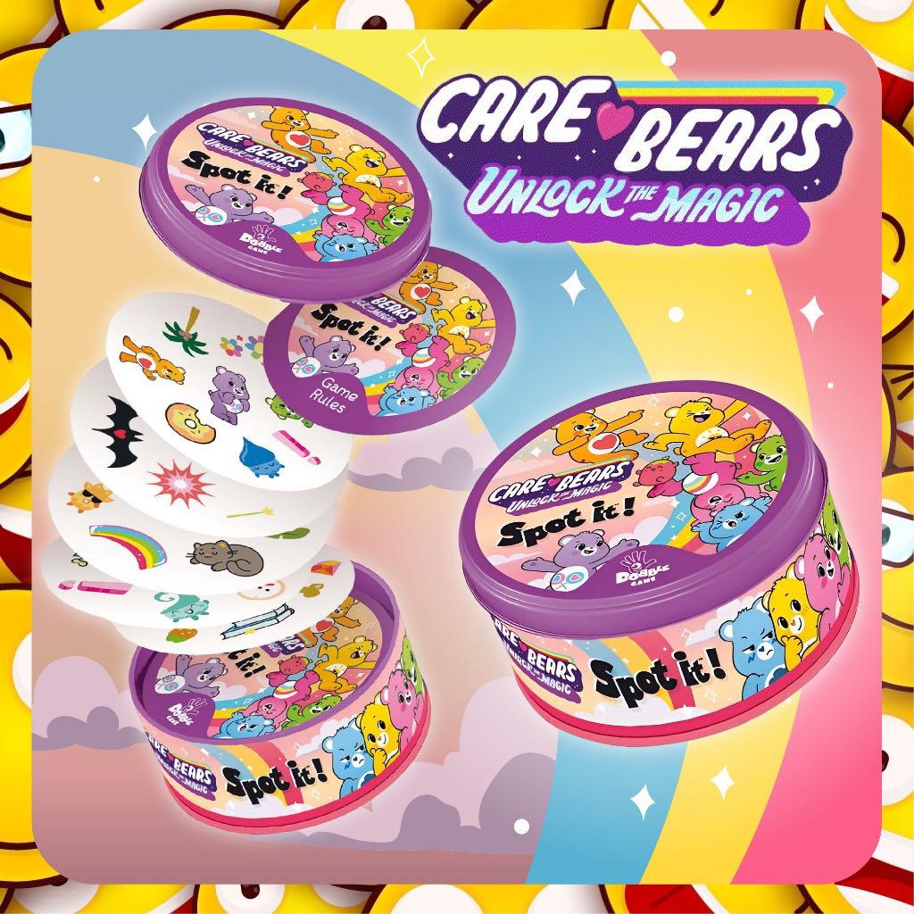 🧸 Carebears Dobble Spot It Card 