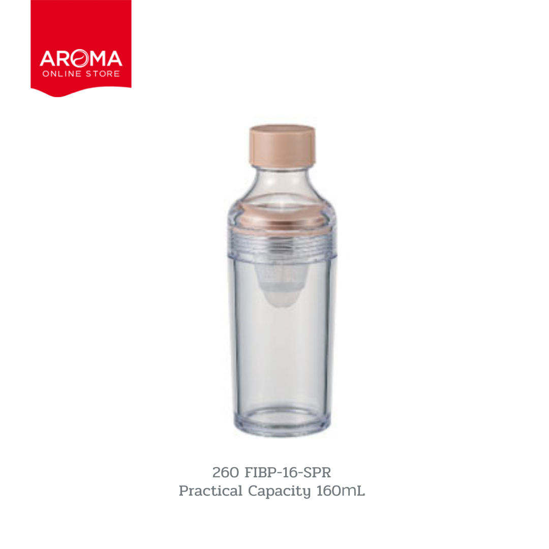 HARIO(260) Filter-In Bottle Portable 160 Ml. Smokey Pink / FIBP-16-SPR