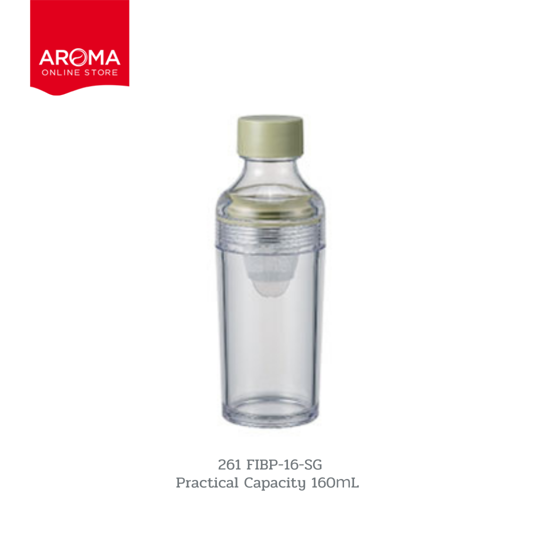 HARIO(261) Filter-In Bottle Portable 160 Ml. Smokey Green / FIBP-16-SG