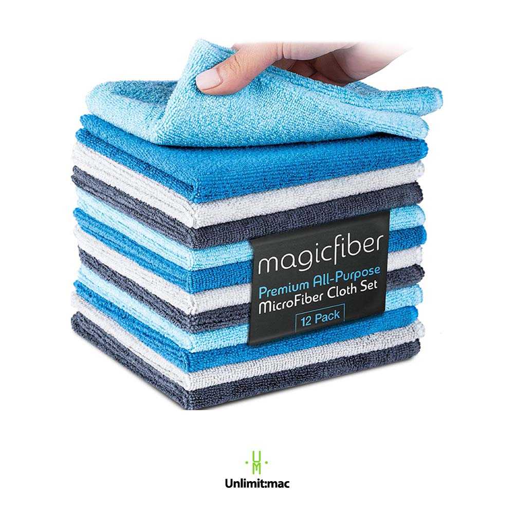 Magicfiber Cleaning Cloths Pack 12 ชิ้น