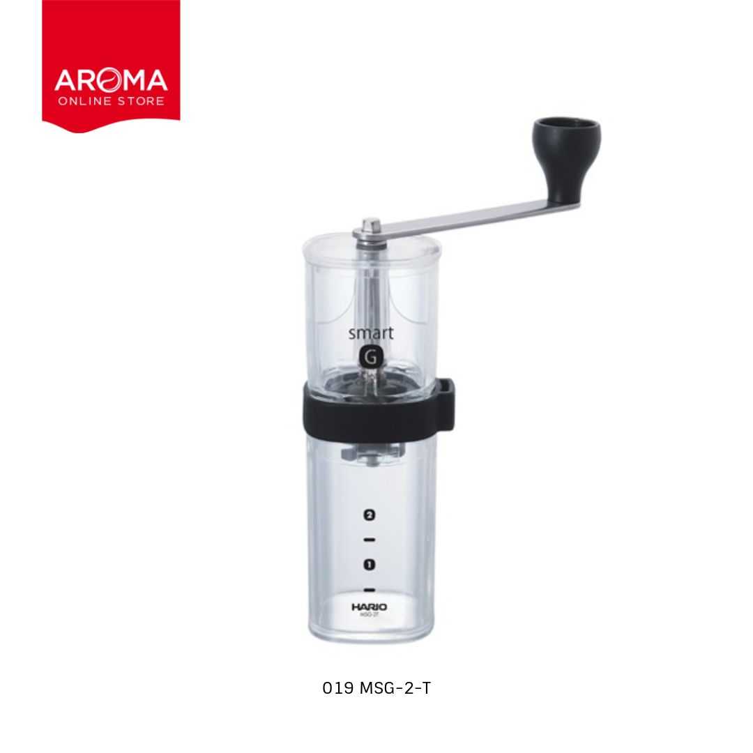 HARIO(019) Coffee Mill Smart G/ Transparent / MSG-2-T (Pre-Order )