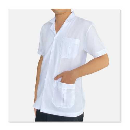 เสื้อกาวน์ ตัวสั้น ผ้าลีวาย #M
