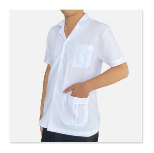 เสื้อกาวน์ ตัวสั้น ผ้าลีวาย #L