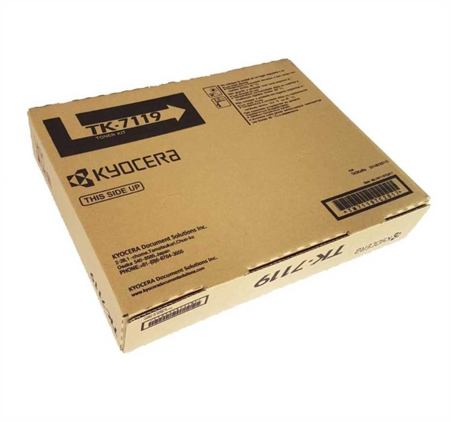 Kyocera Toner TK-7119 (Black)ของแท้ Original ผงหมึกเครื่องถ่ายเอกสารเคียวเซร่า รุ่น TASKalfa 3011i
