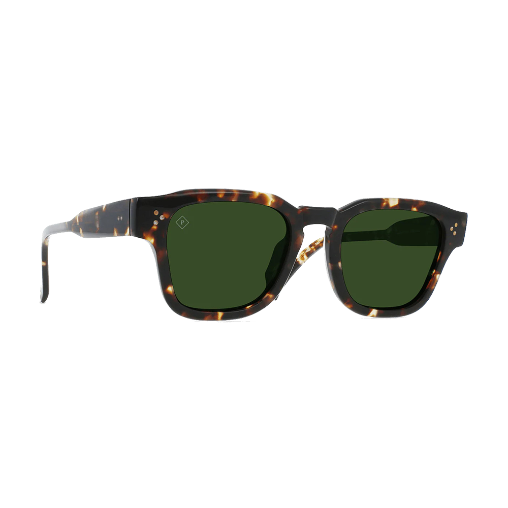 RAEN แว่นตา รุ่น RECE S217 BRINDLE TORTOISE/GREEN POLARIZED #51