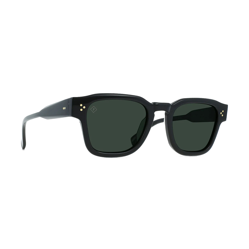 RAEN แว่นตา รุ่น RECE S272 CRYSTAL BLACK/GREEN POLARIZED #51
