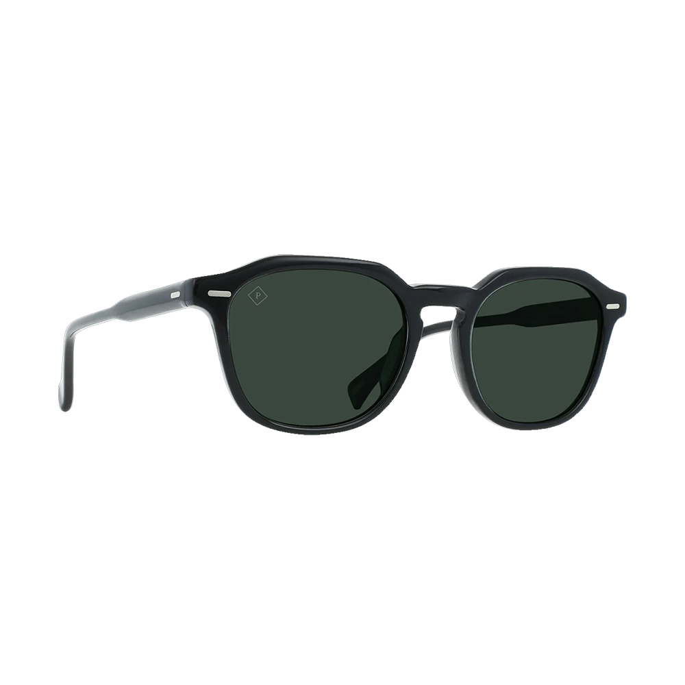 RAEN แว่นตา รุ่น CLYVE S272 CRYSTAL BLACK/GREEN POLARIZED #52