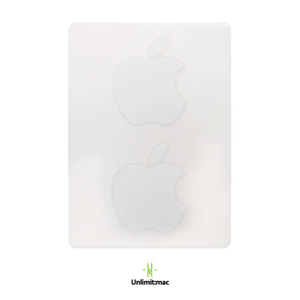Sticker Apple Logo White (Size S)