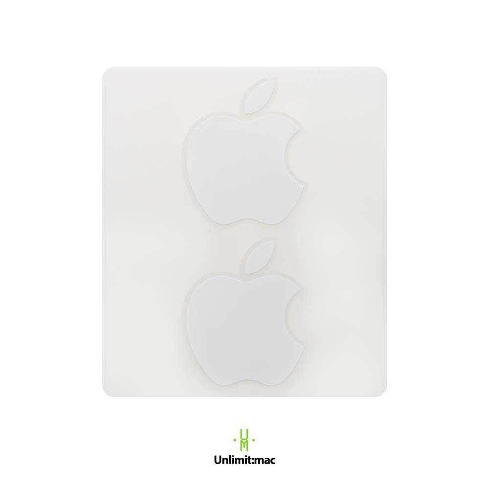 Sticker Apple Logo White (Size XS)