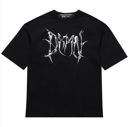 DXMN HARD SPINE TEE (BLACK)