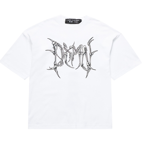 DXMN HARD SPINE TEE (WHITE)