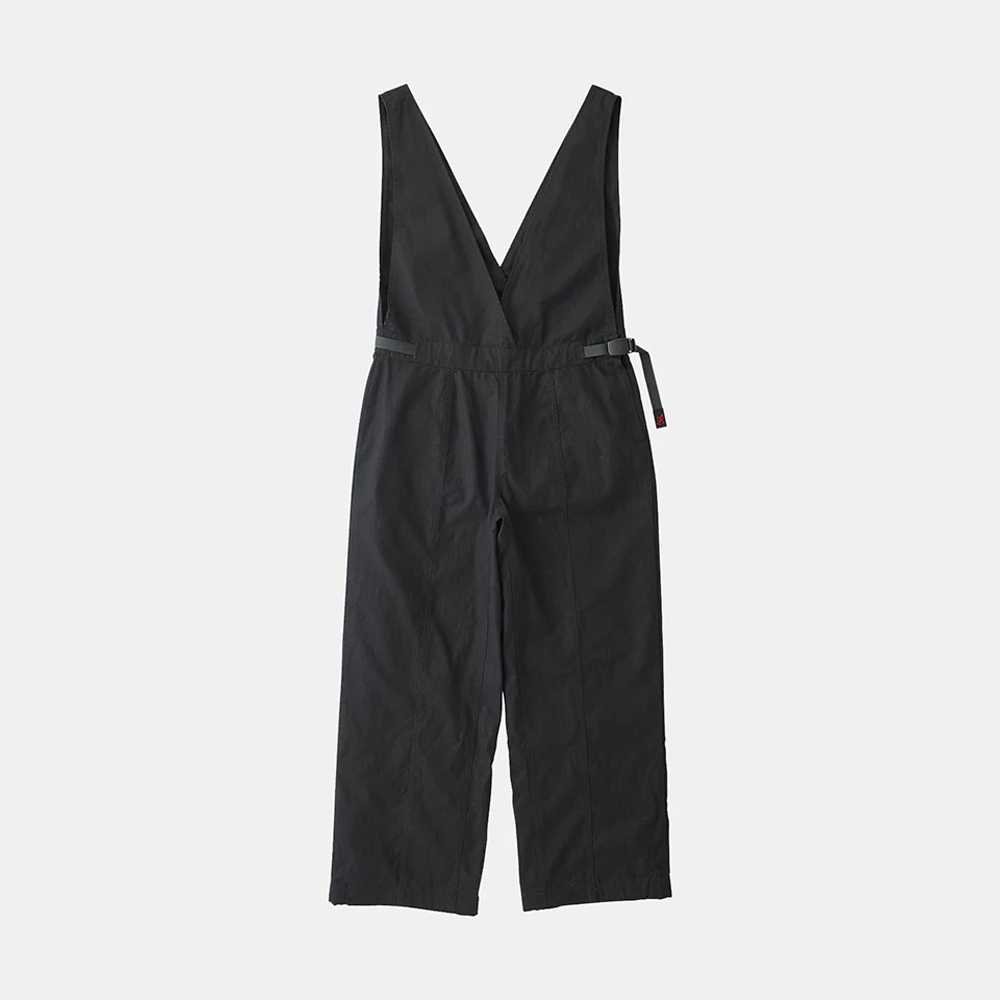 Gramicci เอี๊ยมกางเกงขายาวผู้หญิง รุ่น LINEN OVERALL BLACK