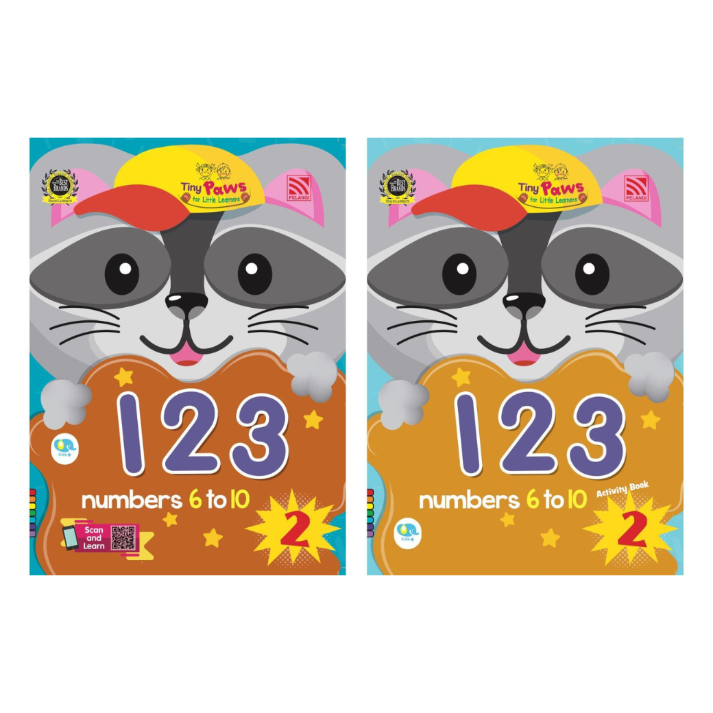 Tiny Paws For Little Learners 123 (numbers 6-10)