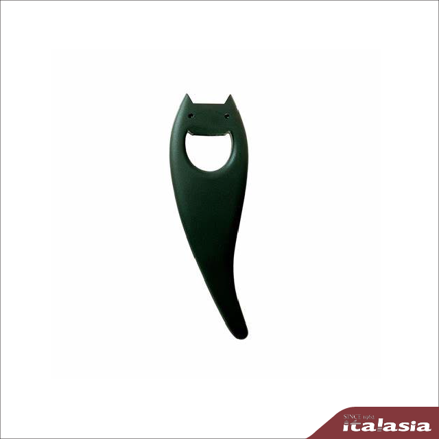 Bottle opener in 18/10 stainless steel and birch-wood