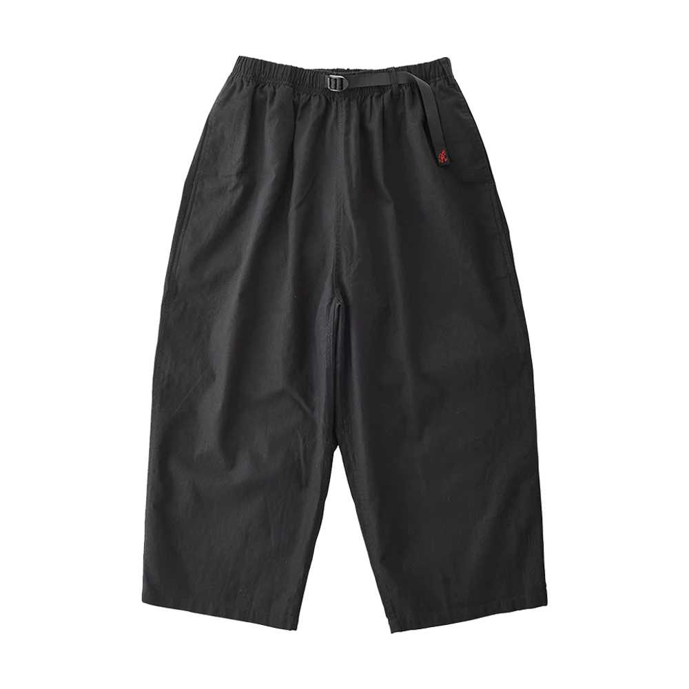 Gramicci กางเกงผู้ชาย รุ่น LINEN BALLOON PANT BLACK