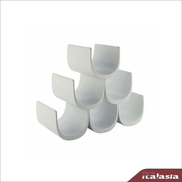 Modular bottle-holder (6 bottles) in thermoplastic resin, black