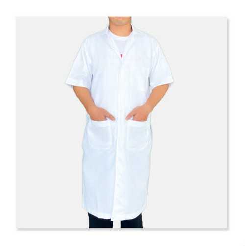 เสื้อกาวน์ตัวยาว-แขนสั้น ผ้าลีวาย #S