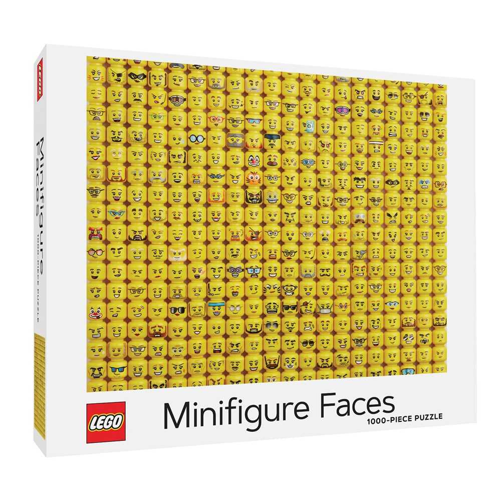 LEGO Minifigure Faces 1000-Piece Puzzle