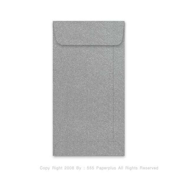 ซอง NO.3 1/2X7-เมทัลลิค สีเงิน (50 ซอง) ซองกั้นประตูเงินประตูทอง CODE 92189