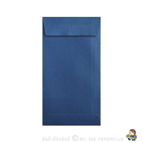 ซอง NO.3 1/2X7-เมทัลลิค สีน้ำเงิน (50 ซอง) CODE 13684