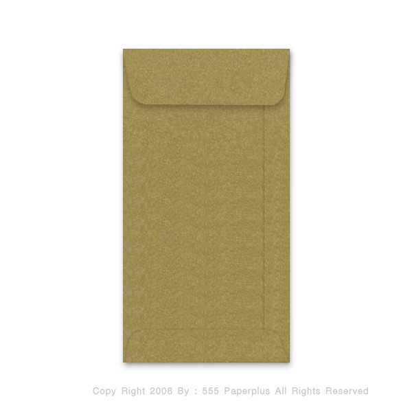 ซอง NO.3 1/2X7-เมทัลลิค สีทอง (50 ซอง) ซองกั้นประตูเงินประตูทอง CODE 92165