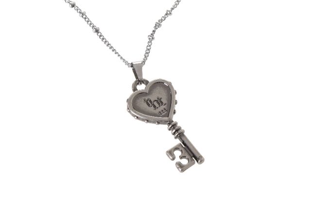 (PRE,รวมส่ง) Eternal ♥ necklace antique silver /THREETIMES