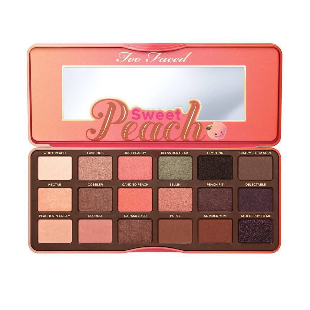 (รอบพรี) toofaced sweet peach eyeshadow palette