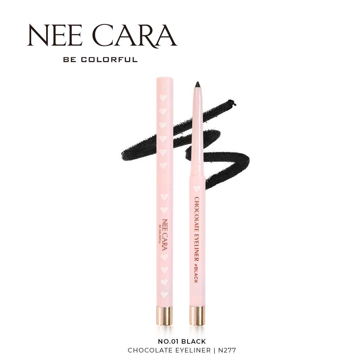 NEE CARA BE COLORFUL CHOCOLATE EYELINER |N277