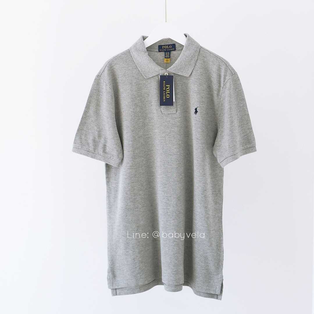 Cotton Mesh Polo Shirt (Andover Heather)