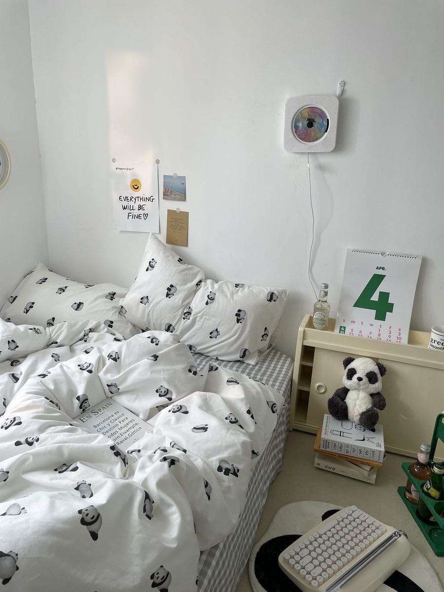 ชุดผ้าปูที่นอนน้องหมีแพนด้า  (พรีออเดอร์ 15-20 วันหลังปิดรอบ)