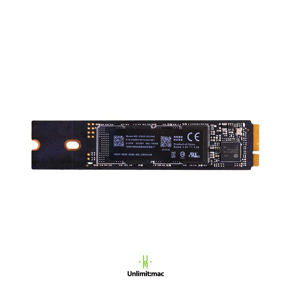 Flash Storage MacParts 512GB for MacBook Air 2010 - 2011