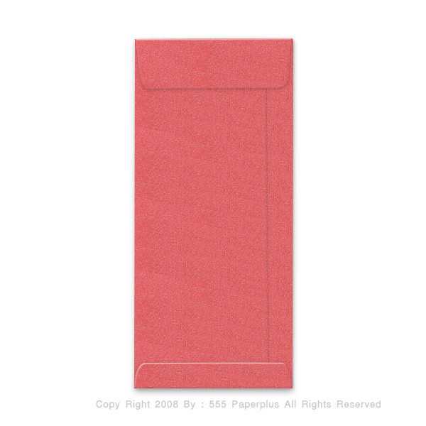 ซองใส่การ์ด NO.4 1/4X9 1/4-เมทัลลิค สีแดง (50 ซอง) CODE 74390