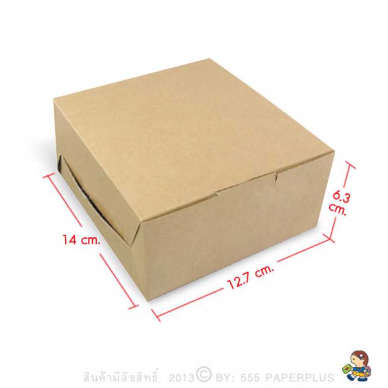 BK17-K01 กล่อง SNACK คราฟ 12.7X14X6.3 ซม.(20กล่อง)