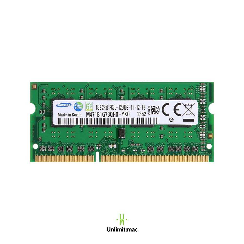 SAMSUNG 8GB DDR3L 1600MHz SO-DIMM PC3-12800