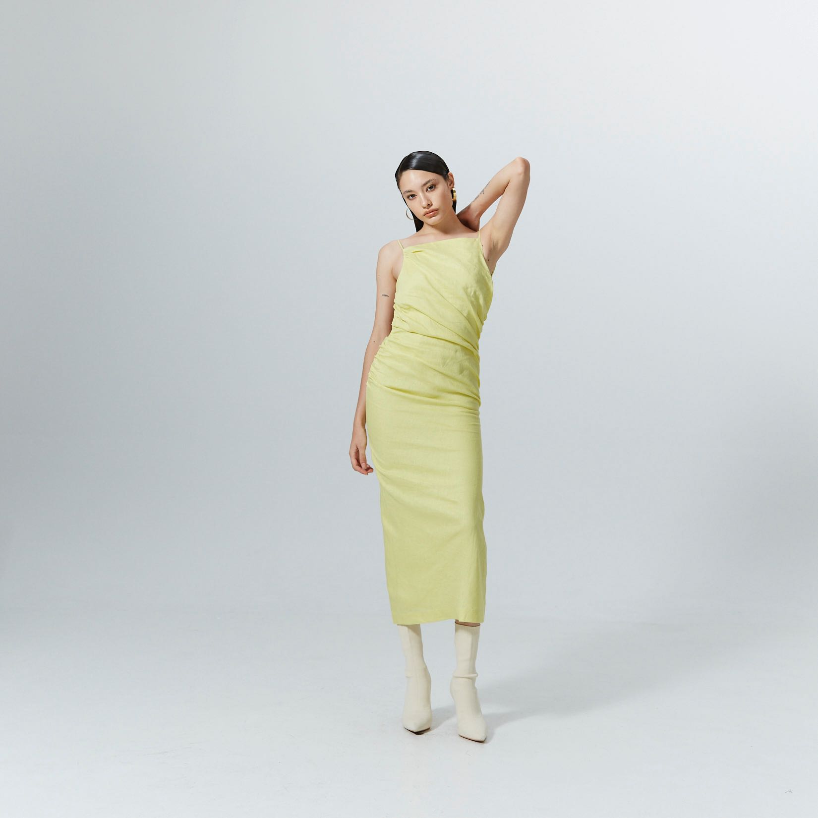 SILA Nia dress - Lemon yellow 