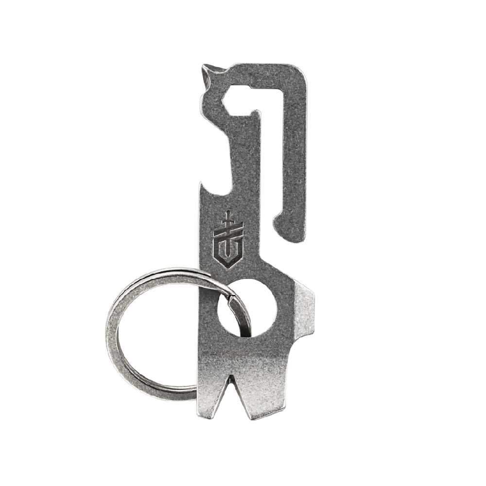 GERBER MULLET SOLID STATE STONEWASH CARD - STAINLESS STEEL