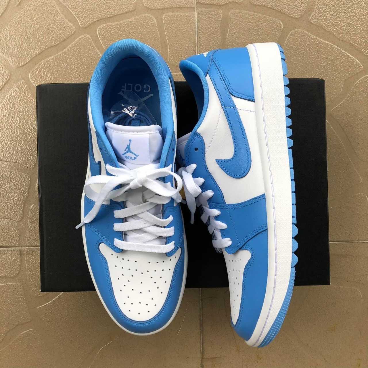 Nike air jordan golf white/university blue