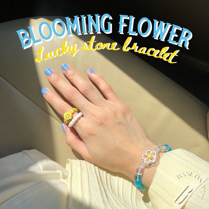 BLOOMING FLOWER (Lucky stone bracelet) - BASE ON YOU