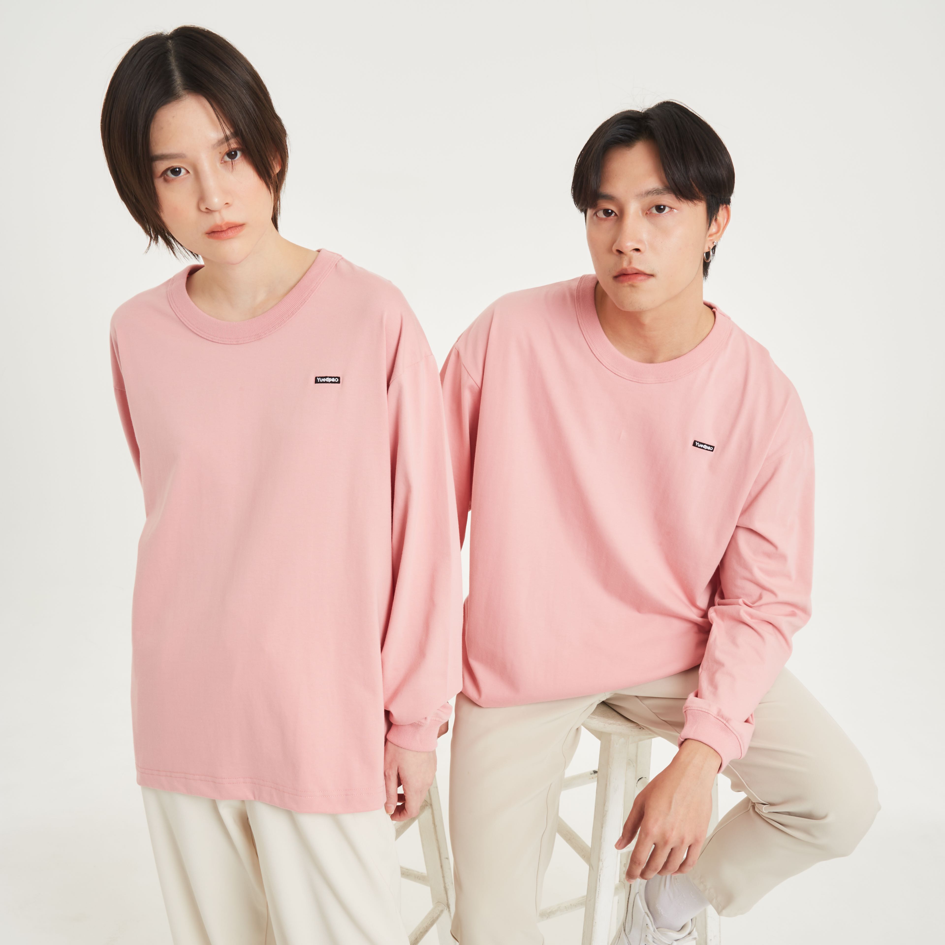 Yuedpao เสื้อยืด Signature Longsleeve Summer สี Rose
