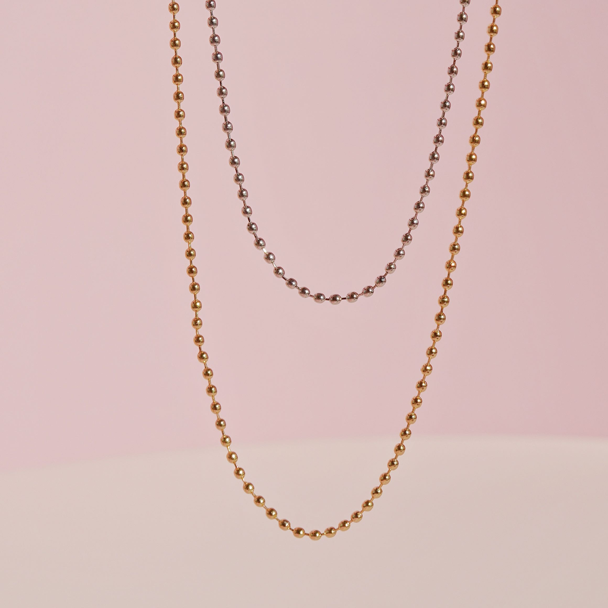 Link dot chain (gold/silver)