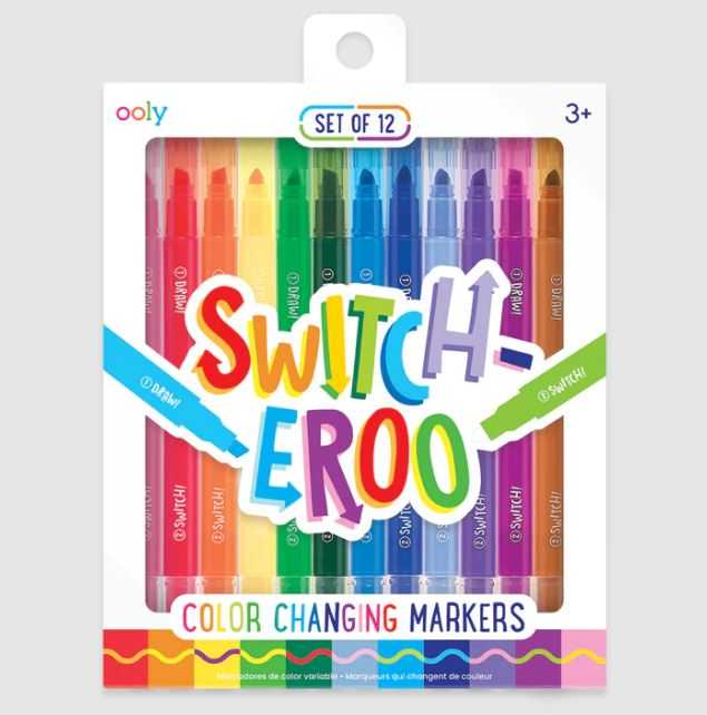 OOLY : Switcheroo Color Changing Markers - Set of 12