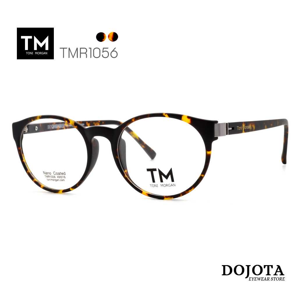 กรอบแว่นน้ำหนักเบา ทรงหยดน้ำ Toni Morgan รุ่น TMR1056 - สีกระ Tortoise