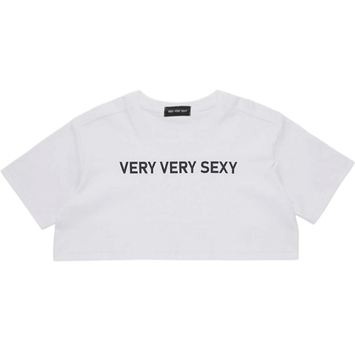 DXMN VERY VERY SEXY Oversize Crop (White)