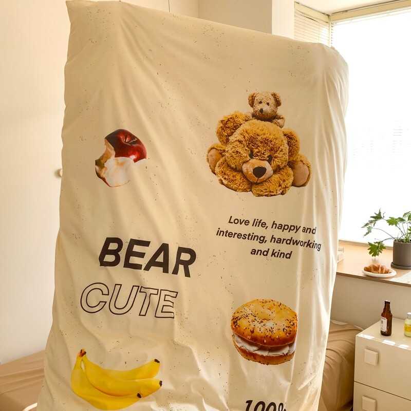 - PREORDER - ชุดผ้าปูที่นอนลายน้องหมี ♥ ( มีขนาด 3.5-6 ฟุต )