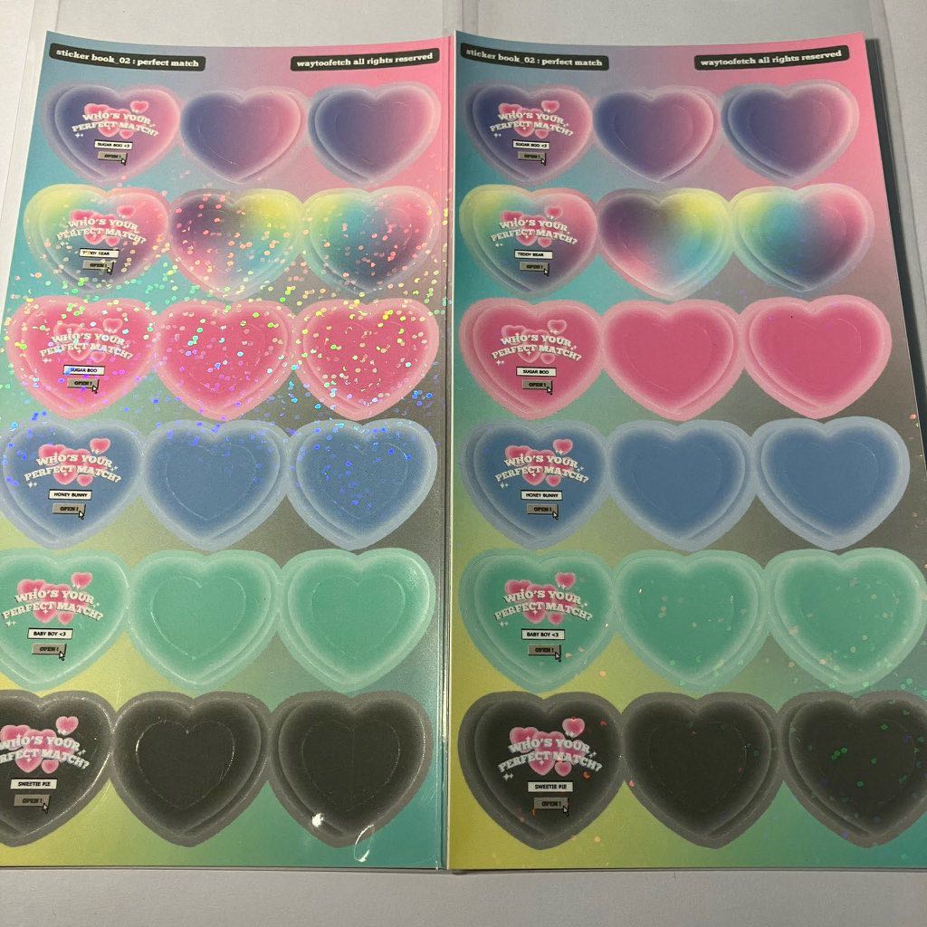 พร้อมส่ง waytoofetch sticker