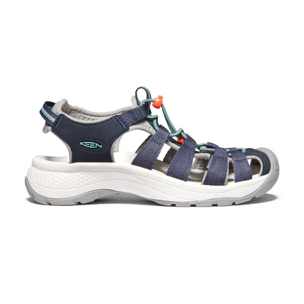 KEEN  Women's ASTORIA WEST SANDAL  NAVY/BEVELED GLASS