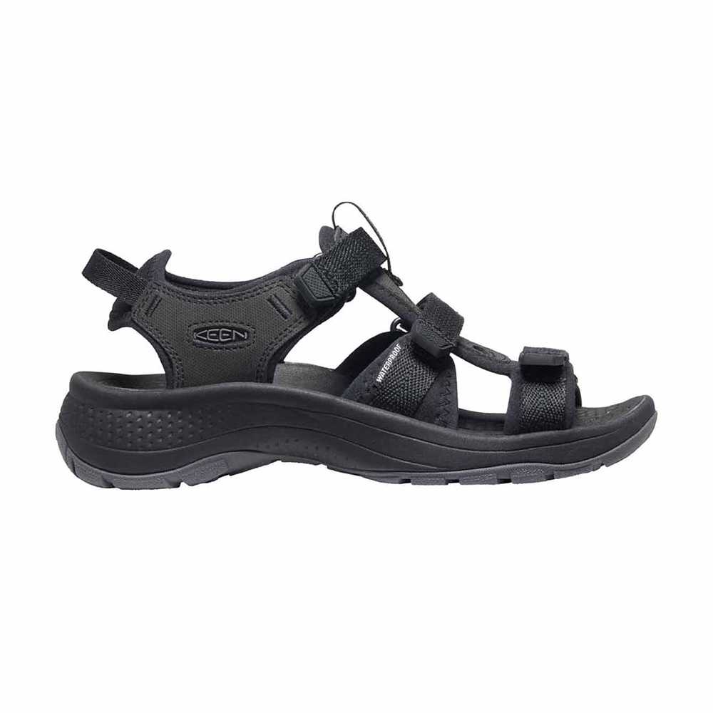Keen  Women's ASTORIA WEST OPEN TOE (BLACK/BLACK)