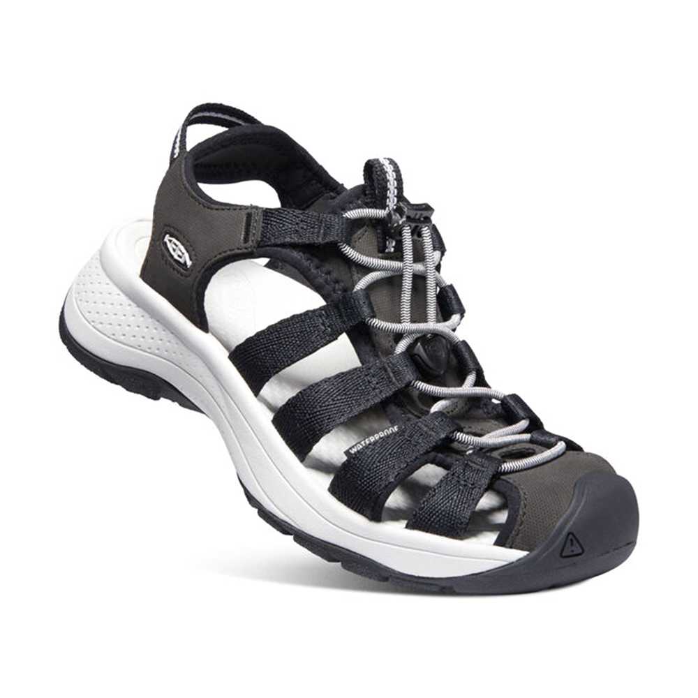 Keen รองเท้าผู้หญิง รุ่น Women's ASTORIA WEST SANDAL (BLACK/GREY)